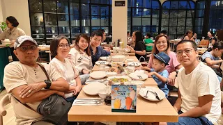 MY FATHER'S 65TH BIRTHDAY CELEBRATION AT MANAM'S COMFORT FILIPINO RESTAURANT | DATE AT TIMEZONE !!