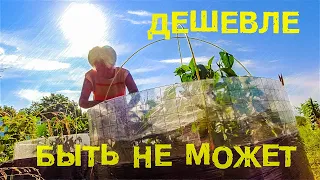 ВЫСОКИЕ ГРЯДКИ за копейки и что на них выросло