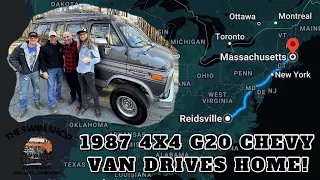 Half Ton 4x4 G20 Chevy Van Road Home - "Gray Matter" - The Swim Shop 4x4 Vans