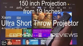 In-depth Review | New! 7000 Lumens Xiaomi WEMAX ONE Pro Ultra Short Throw Laser Projector 150 inch