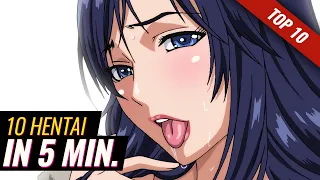 10 Hentai in 5 Minuten!