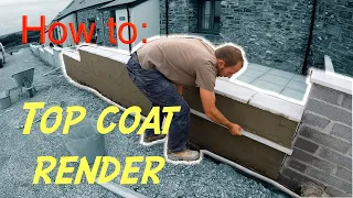 How to plaster outside walls DIY