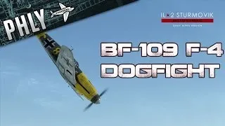 IL-2 Sturmovik: Battle of Stalingrad - BOS - BF-109 F4 DogFight