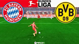 Bundesliga | BAYERN MUNCHEN vs BORUSSIA DORTMUND | [Penalty shootout] FIFA 23