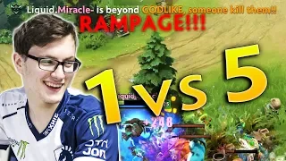 Miracle 1 vs 5 RAMPAGE — Liquid vs FWG