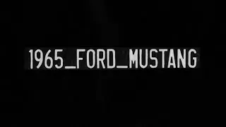 Ford Mustang 1965