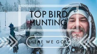 Top bird hunting - Big birds, lots of snow and freezing cold! (with subs)