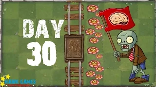 Plants vs Zombies 2 - Modern Day - Day 30 [Don't Trample the Flowers] No Premium