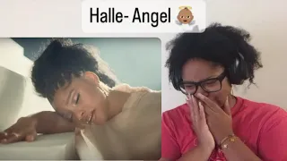 Halle- Angel 👼🏽 Reaction! #hallebailey #angel #halleangel