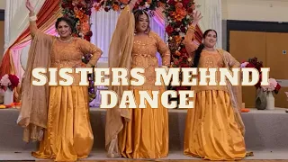 Mehndi Dance || Bengali Wedding Dance || Sister’s Mehndi || 💃🏽