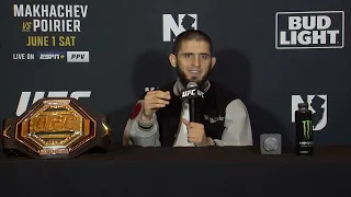Islam Makhachev: "He doesn't believe he can beat me - I will finish him!"