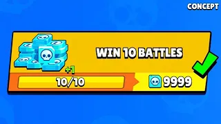 ✅ Complete New FREE QUEST!🎁🍀-Update Brawl Stars and FREE GIFTS 😍/CONCEPT