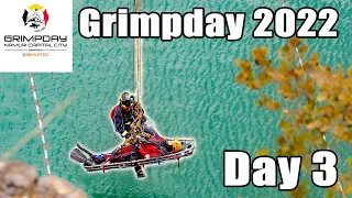 The FINAL day of GRIMPDAY 2022 - MA discussions , obstacle running and a plot twist