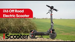 Introducing the iX6 1000W Off Road Electric Scooter: iScooter's latest e-scooters
