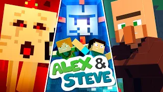 Alex and Steve Life: MOVIE 1 (Minecraft Animation)