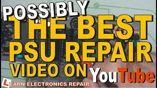 Possibly The BEST PSU Repair Video On YouTube!  Faulty Apple iMAC Computer PSU