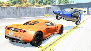 Crazy Police Chases #135 - BeamNG Drive Crashes | CrashBoomPunk