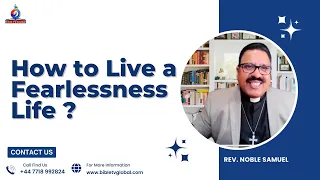 How to Live a Fearlessness Life ? Breakfast Show with Rev. Noble Samuel