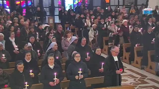 Iași (catedrală): Sfânta Liturghie din solemnitatea Întâmpinarea Domnului (2 februarie 2020)