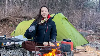 숲 속에서 불 피우고 하룻밤 I 산중 이자카야 I 백팩 하나로 떠난 날