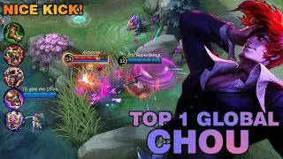 NICE KICK! TOP 1 GLOBAL CHOU GAMEPLAY!