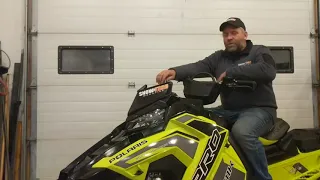 2019 Polaris 850 PRO-RMK 163" - Break in ride, Day 1