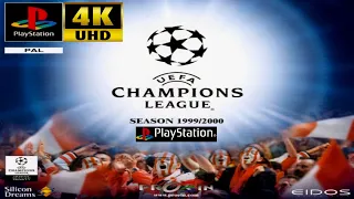 UEFA Chamption League 1999/2000 PS1 4k