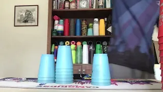 Sport Stacking Cycle 5.910 (First 5 with 3 Holed Cups) [Recorded in March 2024]