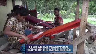 The Batak “Ulos” Hand Woven Textile