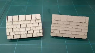 Miniature Tile, Slate & Wooden Shingle Roofing