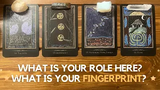 What is your role here? What is your fingerprint? ✨🦸👌✨  | Pick a card