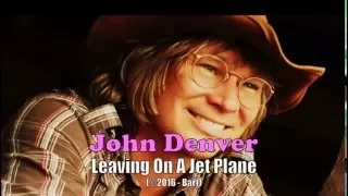 John Denver - Leavin' On A Jet Plane (Karaoke)