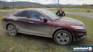 2014 Honda Crosstour 3.5L V-6 Test Drive & CUV Video Review