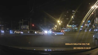 Авария  в  Одессе  29.03.2017
