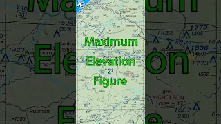 VFR Sectional: Maximum Elevation Figure #Shorts