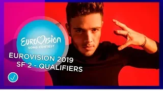 Eurovision 2019: semifinal 2 - my 10 qualifiers