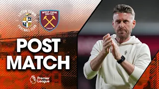 Rob Edwards on the defeat to West Ham | Post Match