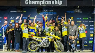 Supercross Round #9 450SX Highlights | Indianapolis, IN Lucas Oil Stadium Stadium | Mar. 11, 2023