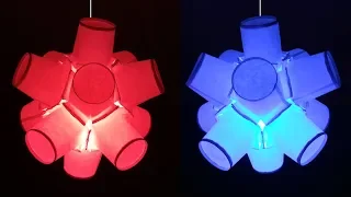 How to Make Fancy Lantern from Paper Tea Cups (Diwali and Christmas Crafts) : DIY