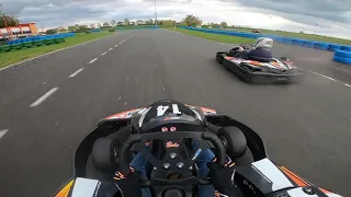 A seulement 3 dixième du record de la piste, Karting circuit de Magny-Cours