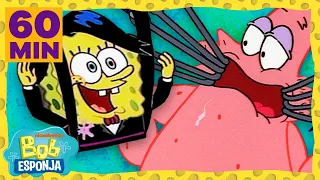 ¡UNA HORA de lo mejor de la PRIMERA tempora de Bob Esponja! Parte 2 | Bob Esponja en Español