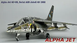 ALPHA JET(KINETIC 1/48)Full Build + Eng sub