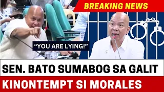 PDEA LEAKS: Sen. Bato Sumabog sa Galit! Kinontempt sir Eric Santiago