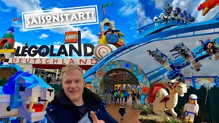 Mein Saisonstart im Legoland mit frisch eröffneter Achterbahn! | LEGOLAND Deutschland 2023 | Vlog