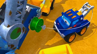 Helping Cars Full Episodes | Car Cartoons for Kids | The Adventures of Chuck & Friends