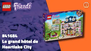 LEGO Friends 41684 Le grand hôtel de Heartlake City