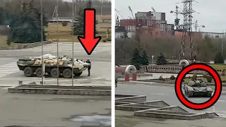 Russian Troops Storm Chernobyl Power Plant & Take Workers Hostage