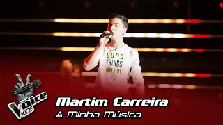 Martim Carreira – “A Minha Música” | Prova Cega | The Voice Kids