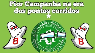 Trajetória do Rebaixamento da Chapecoense no Brasileirão 2021 (Especial de 300 inscritos)