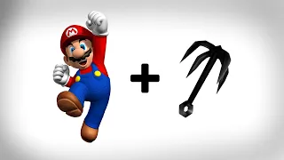 They gave Mario a grappling hook